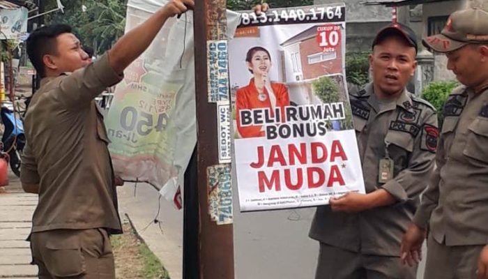 ‘Mangkal’ di Sawangan dan Viral, Puluhan ‘Janda Muda’ Ditertibkan Satpol PP