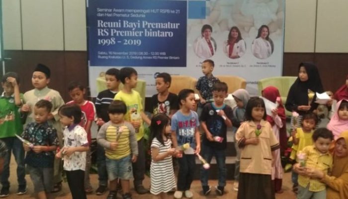 140 Bayi Prematur Reunian di RS Premier Bintaro