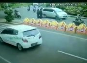 Viral! Kecelakaan Mengerikan Terekam CCTV