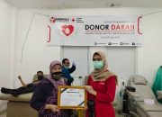 Peringati Milad Ke-12, Bawaslu Gelar Donor Darah