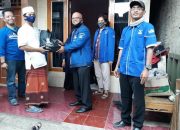 Kolaborasi Demokrat Depok Bersama Diana Dewi Sebar 3.165 Sembako