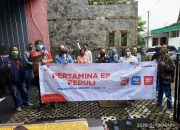 Pertamina EP Salurkan Bantuan 100 Paket Sembako Untuk Wartawan