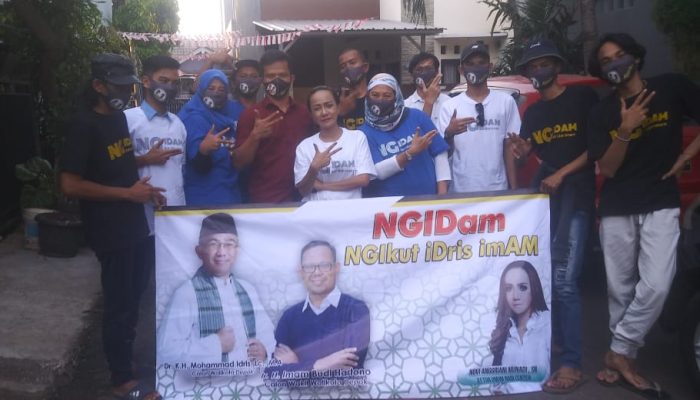 Relawan Ngidam Siap Bantu Menangkan Idris-Imam di Pilkada Depok