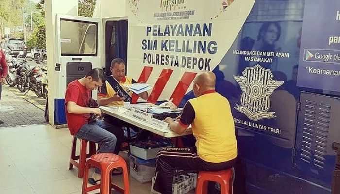 Lokasi SIM Keliling Depok Hari Ini, Selasa 29 Oktober 2024