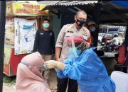 Cegah Penyebaran Virus, Polsek Sawangan Gelar Rapid Test Bagi Pemudik