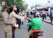 Aparat Gabungan Kecamatan Cinere Gelar Operasi Prokes