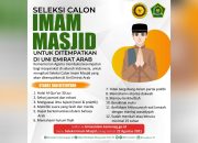 Kuy Daftar! Kemenag Kembali Buka Seleksi Imam Masjid untuk Uni Emirat Arab