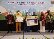 Taman Lembah Gurame Depok Raih Penghargaan Ruang Bermain Ramah Anak