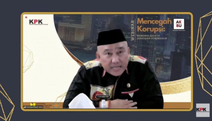 Jadi Pembicara dalam Webinar KPK, Wali Kota Depok: Butuh Komitmen dan Integritas untuk Memberantas Korupsi