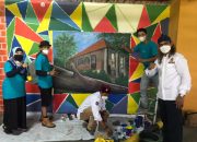 HUT ke-50 Korpri, Dinsos Depok Gandeng Katar Ikuti Lomba Mural