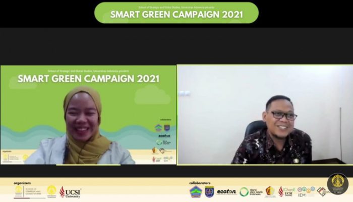 Wujudkan Kota Hijau Pintar, Wakil Wali Kota Depok Paparkan Program Pemkot dalam Smart Green Campaign 2021