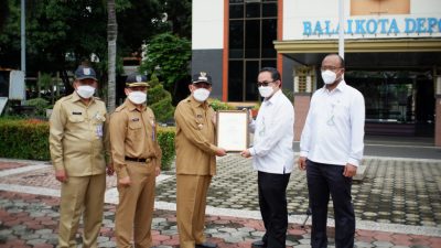 Pemkot Depok Raih Penghargaan Anugerah Paritrana