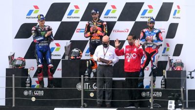 Presiden Jokowi Apresiasi Masyarakat Hingga Penyelenggara MotoGP Mandalika 2022