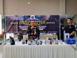 Disnaker Depok Buka Pelatihan Keahlian Barista