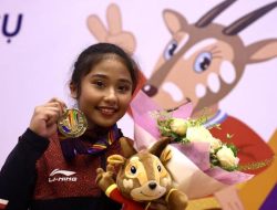 Mantap! Rifda Raih Emas untuk Indonesia di SEA Games 2021 Hanoi