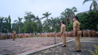 Pimpin Apel Pagi, Sri Utomo Berikan Arahan Bagi ASN