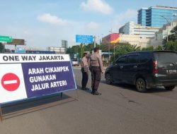 Arus Balik, Kondisi Lalin Jalur Arteri Bekasi Masih Lancar