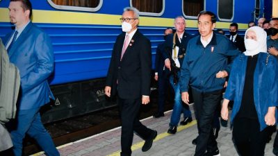 Gunakan Kereta Luar Biasa, Presiden Jokowi Bertolak ke Kyiv