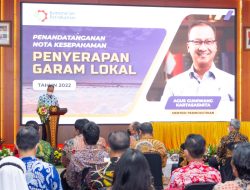 Kemenperin Fasilitasi Industri Serap Garam Lokal Lebih dari 1 Juta Ton