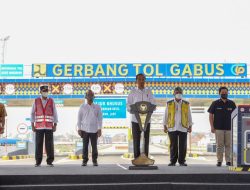 Presiden Jokowi Resmikan Jalan Tol Cibitung–Cilincing