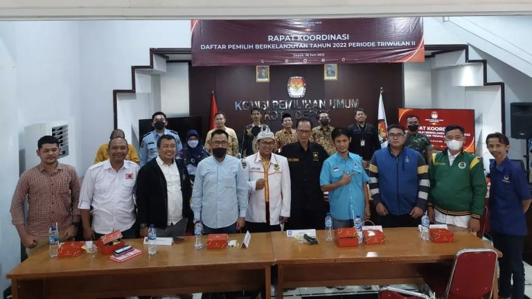 Sebanyak 23 Parpol Depok Telah Rampung Verifikasi Administrasi Peserta ...