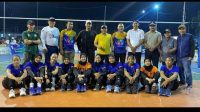 Tampilkan Skuad Muda, PTB Putri Runner-up Turnamen Voli Piala Wali Kota Depok