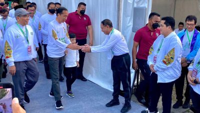 Menpora Ikut Dampingi Presiden Di Acara Jalan Sehat NU Di Solo