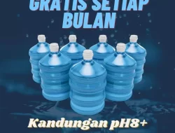 Empat Galon Air Minum Setiap Bulan, PT Tirta Asasta Akan Bagikan Kepada Pelanggan