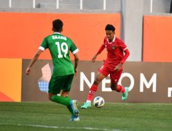 Timnas U-20 Indonesia Harus Dikalahkan Irak 0-2