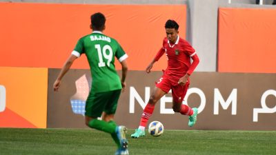 Timnas U-20 Indonesia Harus Dikalahkan Irak 0-2