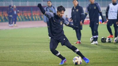 Pelatih Timnas U-20 Indonesia Optimis Berikan permainan Terbaik Hadapin Uzbekistan