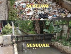 Angkut Sampah Kali Cabang Timur, DPUPR Depok Terjunkan Satgas