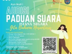 Buruan Daftar! Disporyata Buka Audisi Paduan Suara Istana Negara