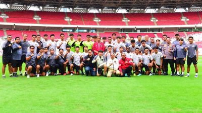 Presiden Temui Timnas U-20 di Stadion GBK