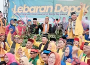 Kecamatan Beji Juara Pertama Pawai Budaya Lebaran Depok