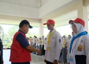 PMI Kota Depok Gelar Latgab PMR di Alun-alun