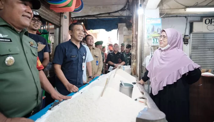 Satgas Ketahanan Pangan Kota Depok Sidak ke Pasar Agung