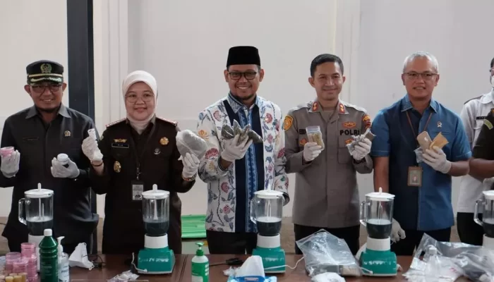 Barang Bukti dari 42 Perkara Tindak Pidana Dimusnahkan Kejari Depok