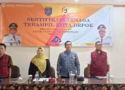 DPUPR Depok Sertifikasi Tenaga Terampil Pelaksana Lapangan Saluran Drainase Perkotaan