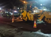 DPUPR Depok Mulai Tahap Pengaspalan Jalan M. Yusuf Mekarjaya