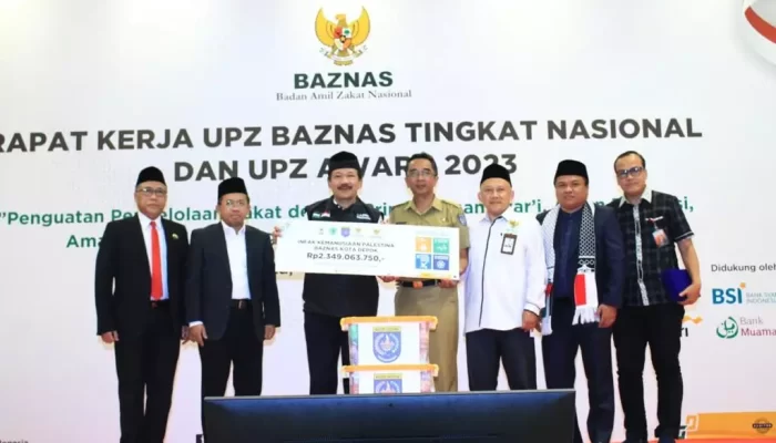 MUI Depok Serahkan Donasi Rp2,3 Miliar untuk Palestina