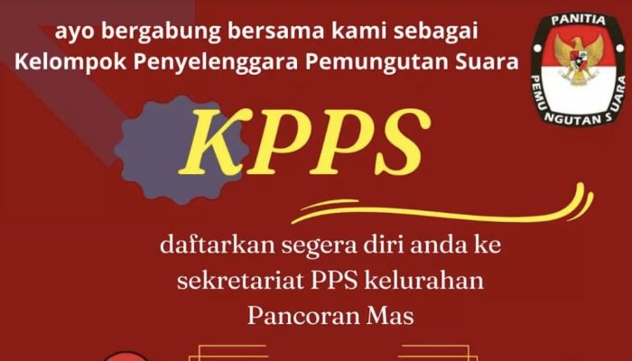 PPS Panmas Buka Rekrutmen 1.218 KPPS, Ini Syaratnya