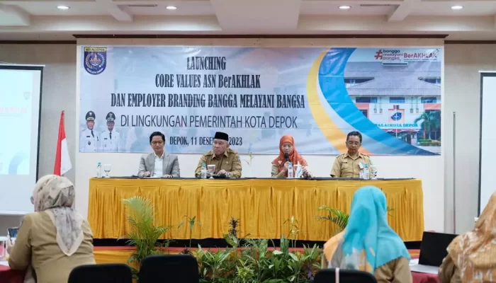 BKPSDM Depok Gelar Bimtek Penguatan Core Values ASN Berakhlak