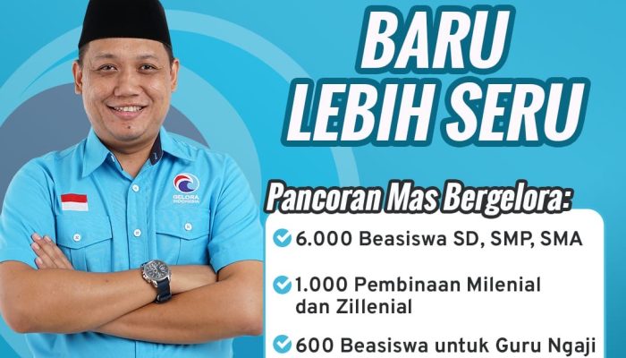 Janji Majukan Depok, Caleg Gelora Bramastyo Siapkan Program Beasiswa