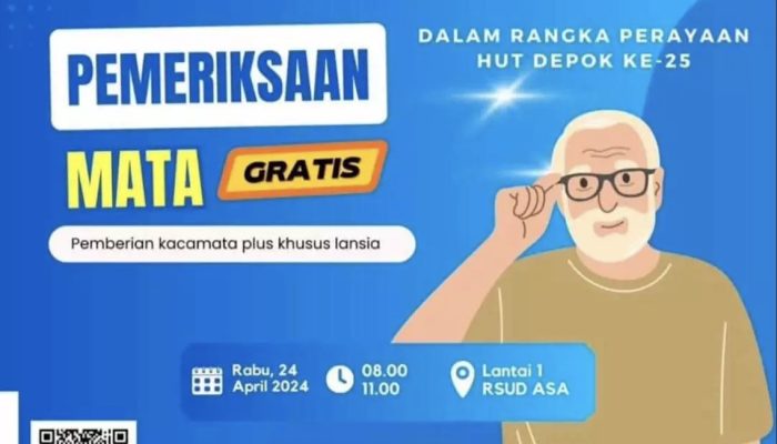 Hari Ini! RSUD ASA Beri Layanan Kesehatan Mata Gratis