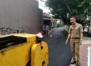 Sepanjang 600 Meter Jalan Lingkungan di Kelurahan Bojongsari Rampung Diperbaiki