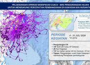 Lakukan Modifikasi Cuaca, BMKG Berhasil Halau Hujan di IKN