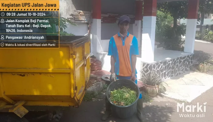 Beji Tambah Titik Pengangkutan Sampah Organik