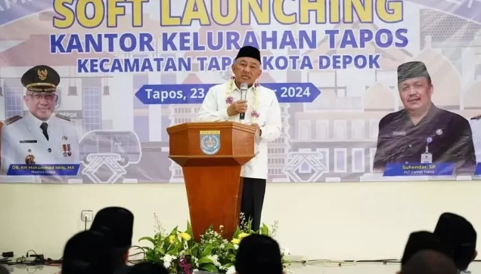 Wali Kota Depok Soft Launching Gedung Baru Kelurahan Tapos